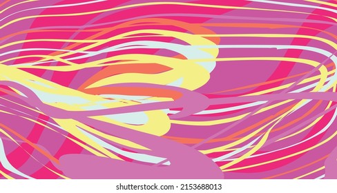 Psychedelic groovy background. Colorful abstract background. Vector illustration.