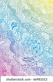 psychedelic hand-drawn background