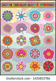Hippie Flowers Images, Stock Photos & Vectors | Shutterstock