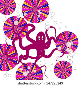 Psychedelic Octopus