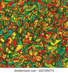 Psychedelic pattern for meditation, soothing, twisting elements