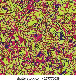 Psychedelic seamless acid background