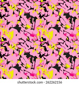 Psychedelic seamless acid background
