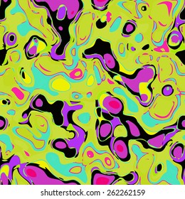 Psychedelic seamless acid background