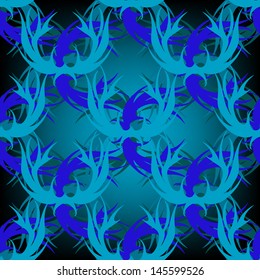 psychedelic  seamless pattern