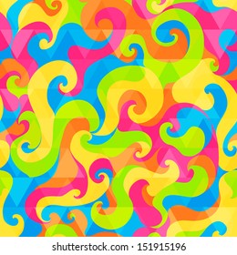 psychedelic seamless pattern