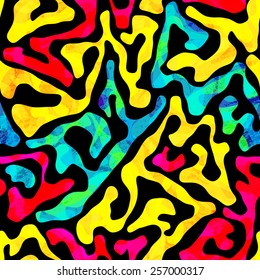 psychedelic seamless pattern 
