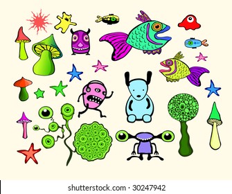 psychedelic set. see more in my portfolio