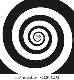psychedelic spiral with radial rays, twirl, twisted comic effect, vortex backgrounds. Hypnotic spiral