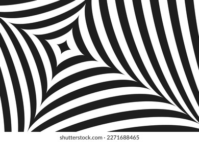 Psychedelic style of Abstract groovy background for use as backdrop, poster, wallpaper or cover