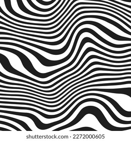 Psychedelic style of Abstract groovy background for use as backdrop, poster, wallpaper or cover