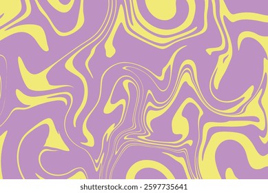 Psychedelic Swirl Abstract Background with Vibrant Colors