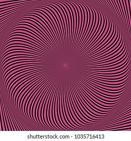 Psychedelic swirl background - vector illustration