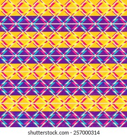 psychedelic triangle seamless pattern 