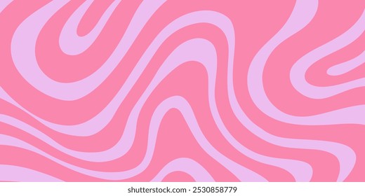 Psychedelic trippy y2k retro background vector design. Groovy abstract hippie pattern. Cool geometric wave texture.