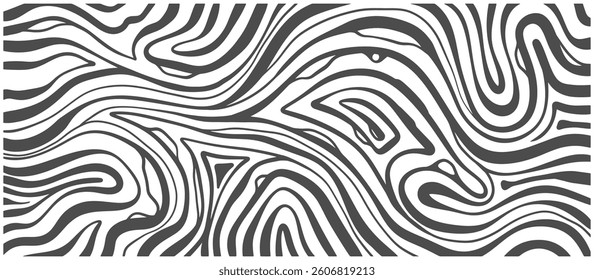 Psychedelic trippy y2k retro element vector design. Groovy abstract hippie pattern. Cool geometric wave texture.