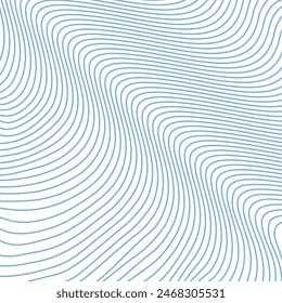 Psychedelic wavy lines. Liquid marble texture, Multicolored wallpaper graphic design. Vector Wavy Swirl Seamless Pattern Groovy Background, Wallpaper, Print, fabric.