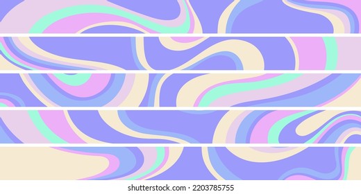 Psychedelic y2k background 2000. Vector illustration in retro aesthetic 1990 style.