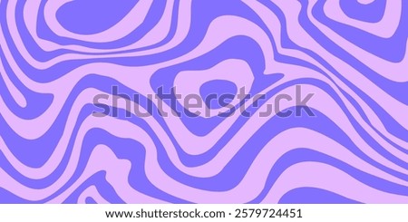 Psychedelic y2k wave background. Retro fun print bright psychedelic. Y2K marble wave wallpaper. Vector illustration