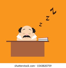 Psychiatrist - Sleeping on Office Desk
