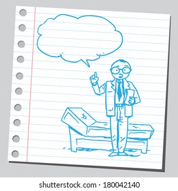 Psychiatrist speaking