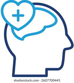 Psychiatry Icon Element For Design