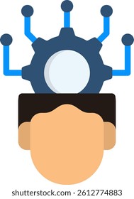 Psychiatry Icon Flat Vector Illustration