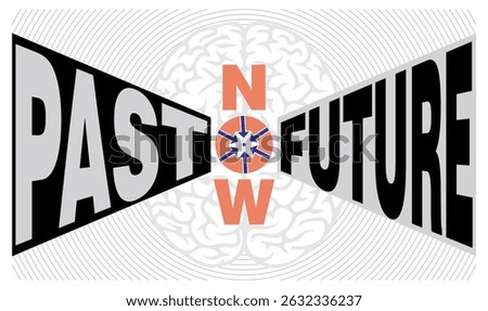 The psychological dimensions of time, past, future, present or now, and human psychology. living consciously in the now.
