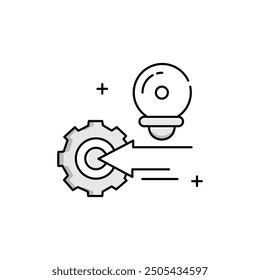 Psychological Perception Vector Illustration Icon Design, understanding, consciousness, psychology