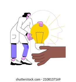 Psychological safety abstract concept vector illustration. Express yourself, negative consequences, status, career and reputation, employee safety, social anxiety, comfort abstract metaphor.