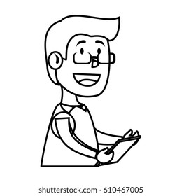 psychologist avatar character icon
