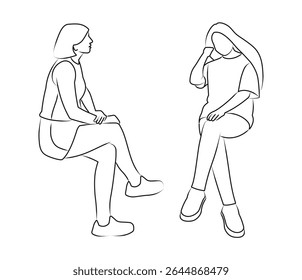 Psychologist and client, working through phobias, psychological trauma