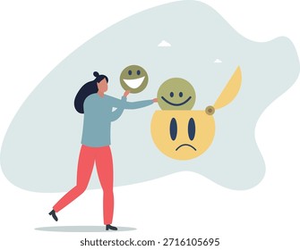 Un psicólogo ayuda a mejorar el sentimiento. El concepto de salud mental.