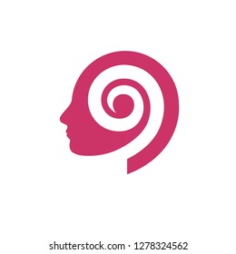Psychologist Logo. People Vector Logo.