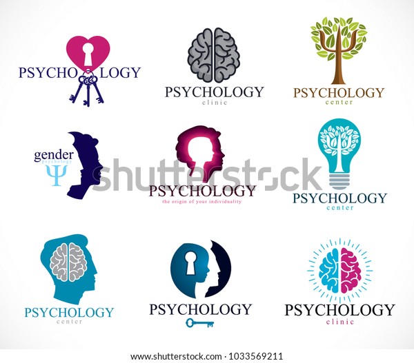 Psychology Brain Mental Health Vector Conceptual Royalty Free