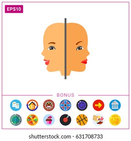 Psychology Flat Icon