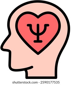 Psychology Icon Element For Design