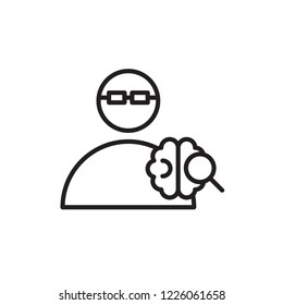 psychology icon vector