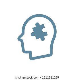 Psychology Icon - Vector