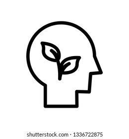 Psychology Icon, vector