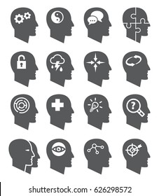 Psychology icons