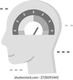 Psicologia Linha vetor Ícone Design