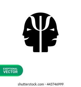 Psychology simple icon