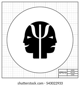 Psychology simple icon
