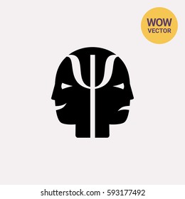 Psychology simple icon