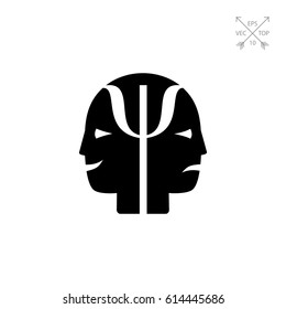 Psychology simple icon