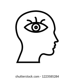 Psychology vector icon