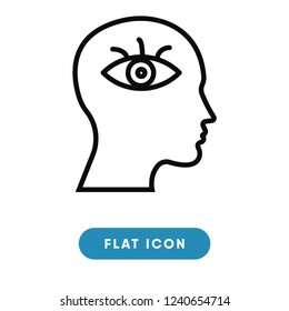 Psychology vector icon