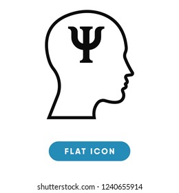 Psychology vector icon