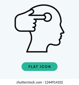 Psychology vector icon
